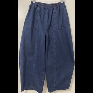 Ilana Kohn Abe Pant in Dark Indigo Denim, size M